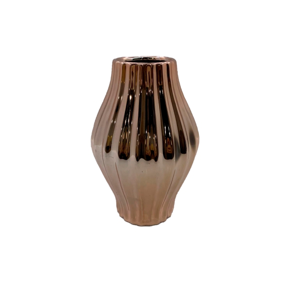 Vaso Rosê Gold Cromado
